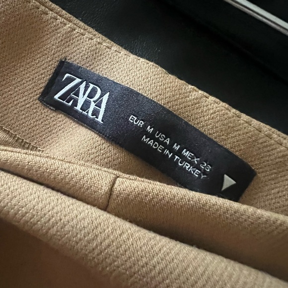 Zara asymmetrical skort camel brown tan - Picture 6 of 6